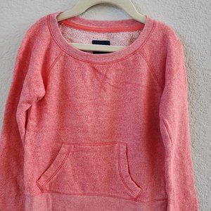 COPY - Gap Kids Girls Coral Sweatshirt with Kangaroo Pocket Size 6/7